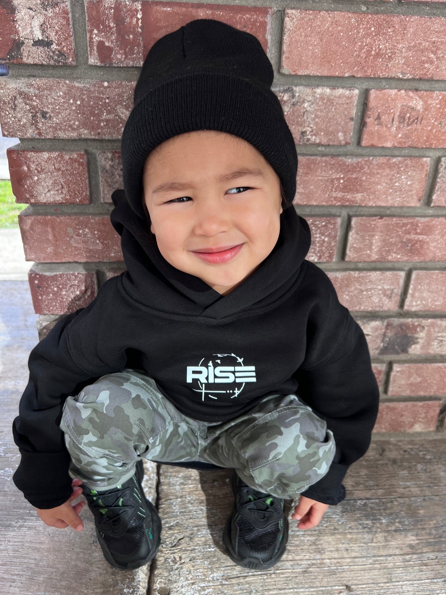 Toddler Rise Birds Hoodie